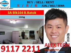 Blk 164 Bukit Batok Street 11 (Bukit Batok), HDB 3 Rooms #139317322
